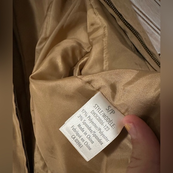 Denver Hayes Puffer Tan Khaki Lightweight Vest Layering Fall Western Sleeveless - Picture 6 of 7